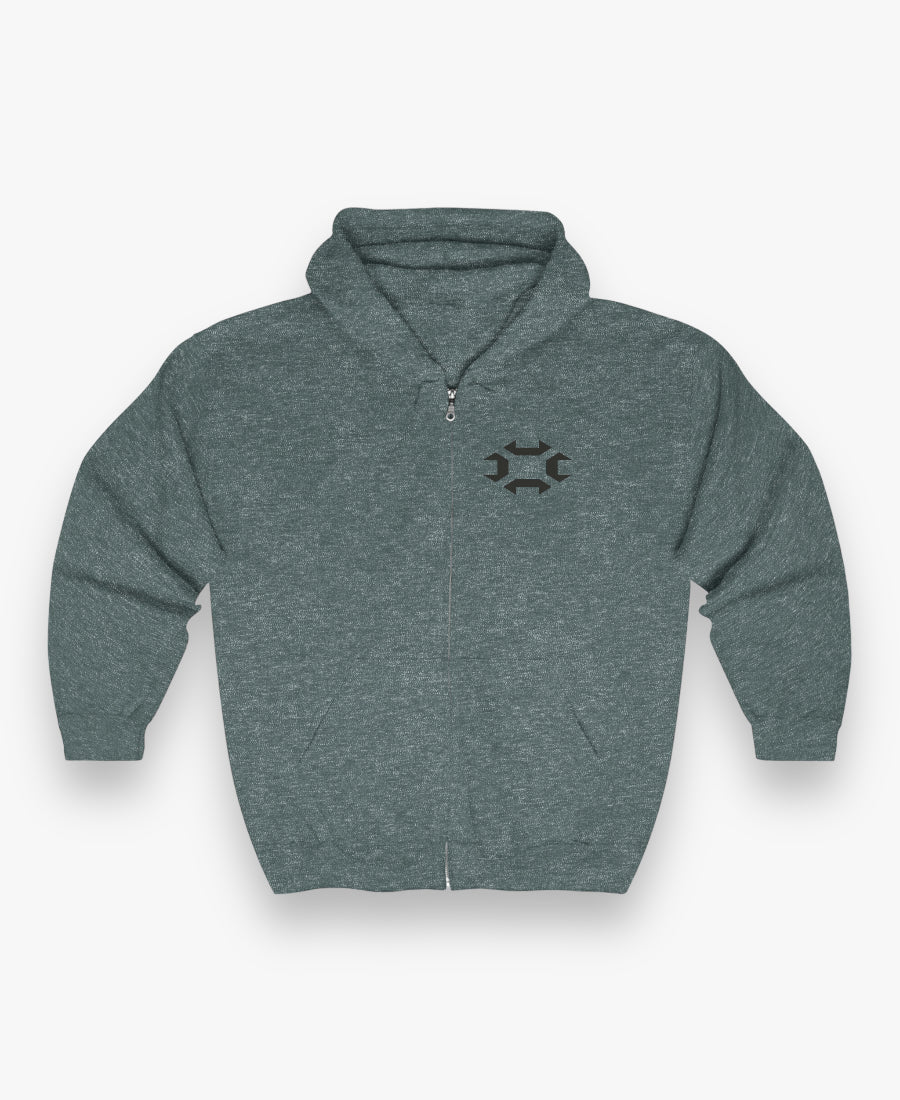 Icon Heavy Blend™ Full Zip Hoodie - Hoodie - Regulus Sports