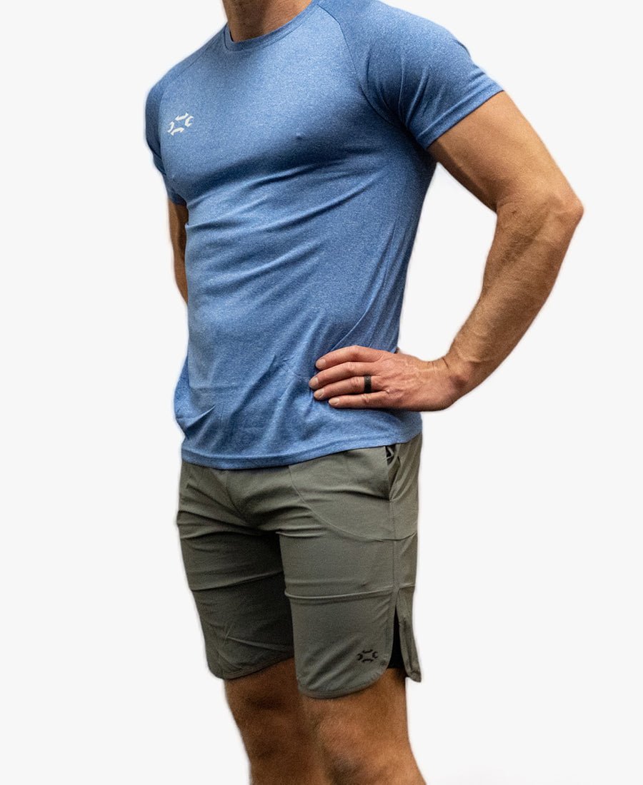 RS Training Tee Blue - Short Sleeve - Regulus Sports