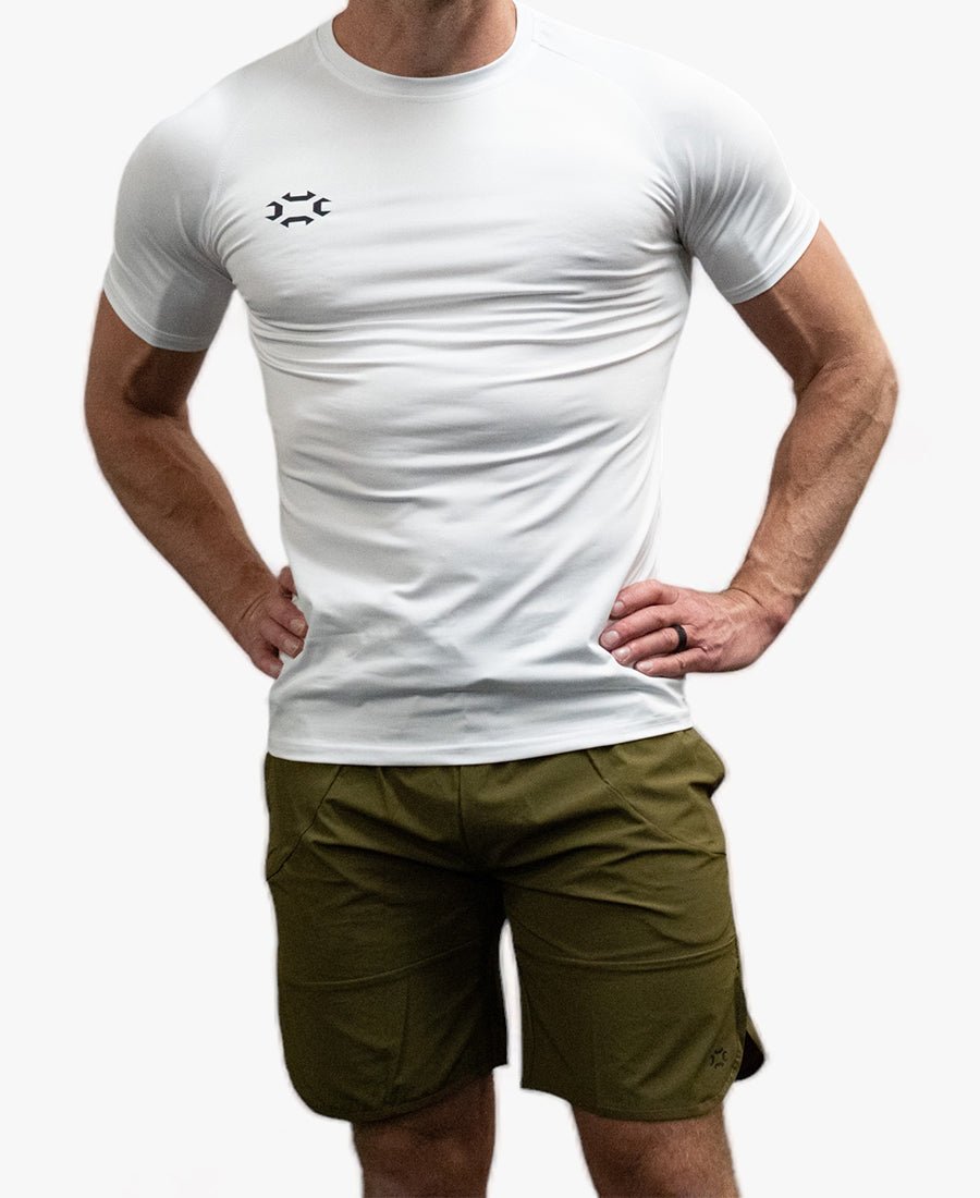 RS Training Tee White - T-Shirt - Regulus Sports