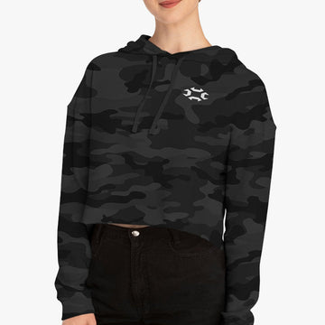 Women’s Cropped Hooded Sweatshirt - Hoodie - Regulus Sports