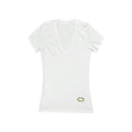 Women's Jersey Short Sleeve Deep V-Neck Tee - V-neck - Regulus Sports