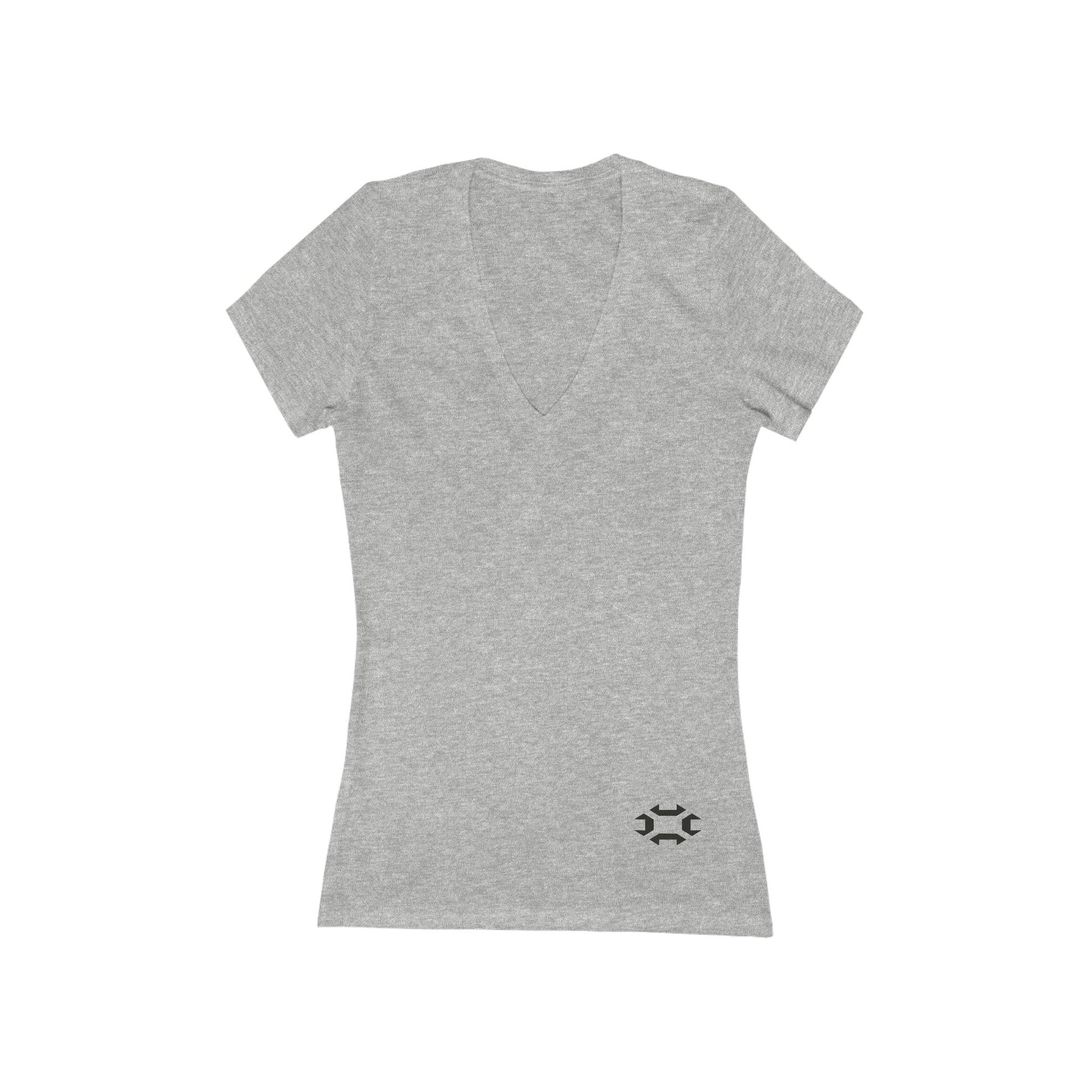 Women's Jersey Short Sleeve Deep V-Neck Tee - V-neck - Regulus Sports